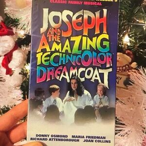 Joseph and the Amazing Technicolor Dreamcoat VHS - Colorful Logo